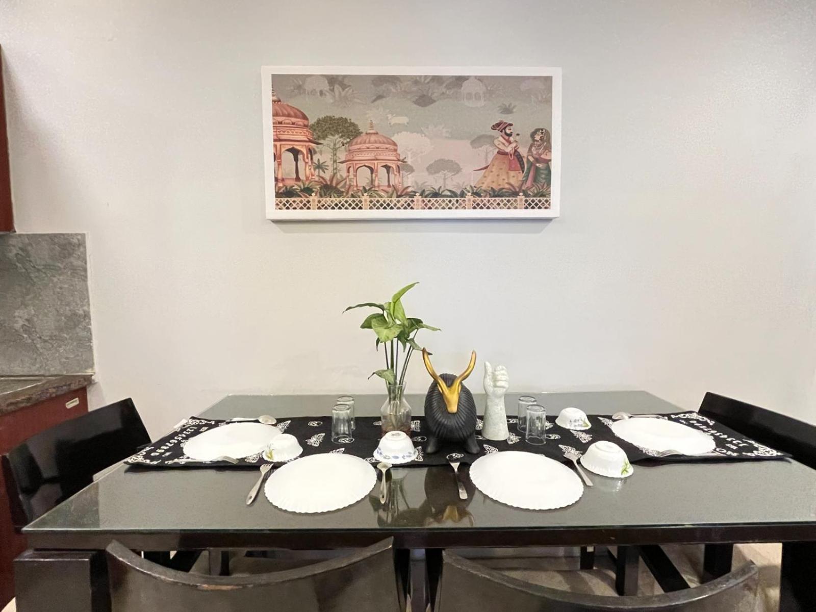 Bedchambers Serviced Apartments, Sector 38 غورغاون المظهر الخارجي الصورة